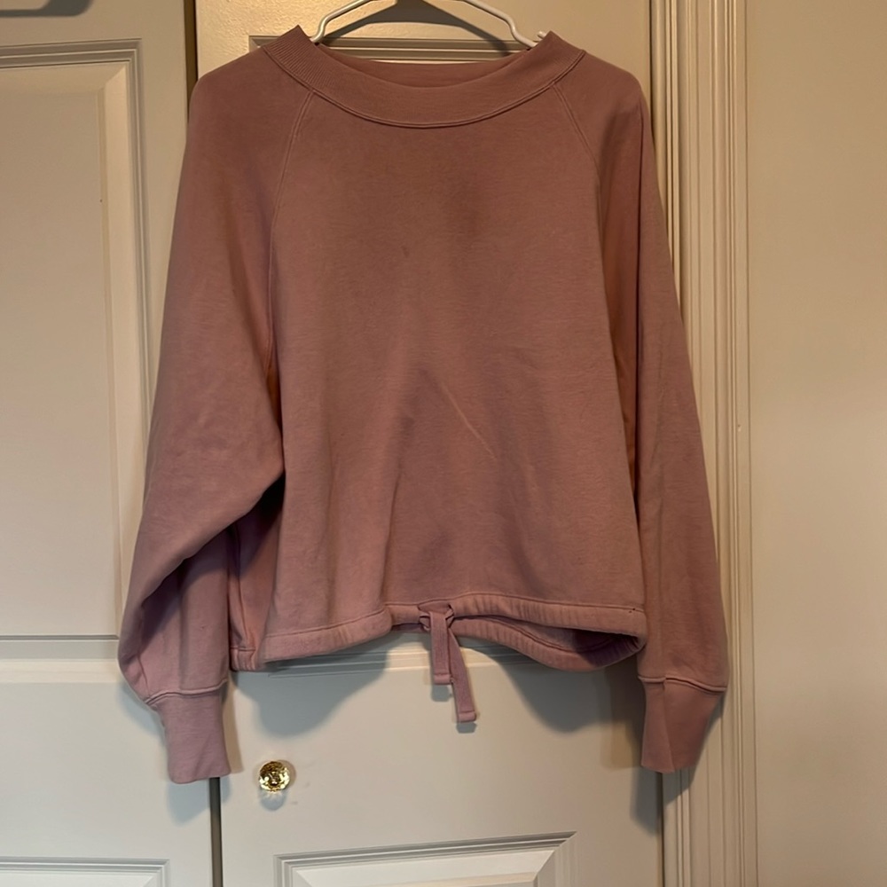 Women’s Pink Old Navy Active Sweatshirt Size Medium